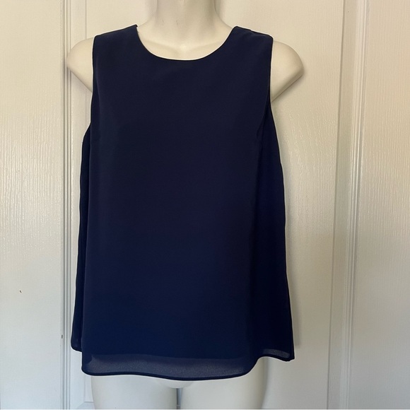 Banana Republic Tops - Banana Republic Navy Blue Sleeveless Women's Top XS